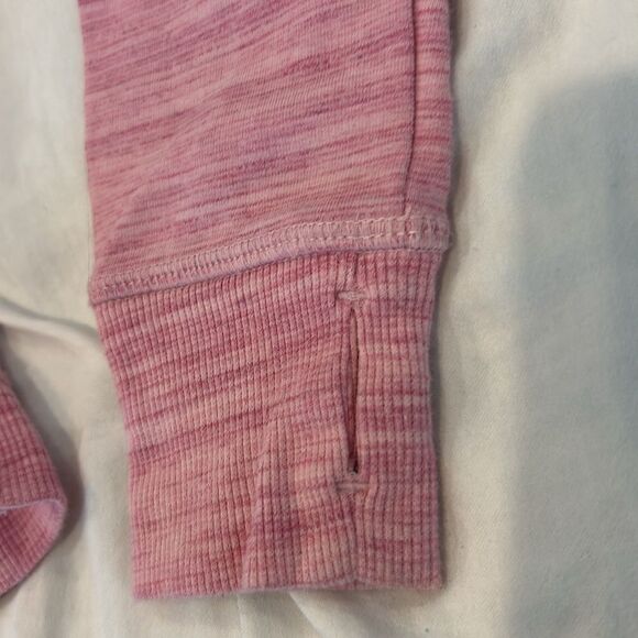 Lot of 2 Pink Girl's Pullover Sweater Hoodie Size L(10-12) & Medium - Picture 5 of 10